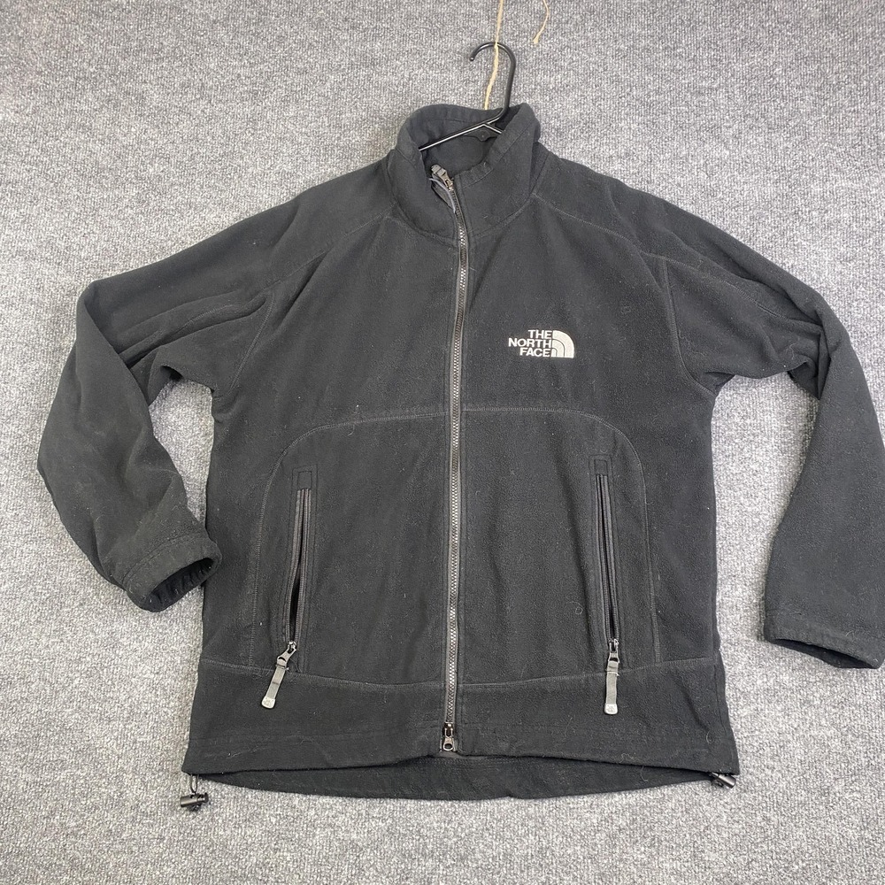 North Face Summit Series Jacket Mens Large Black Gore Windstopper Fleece
